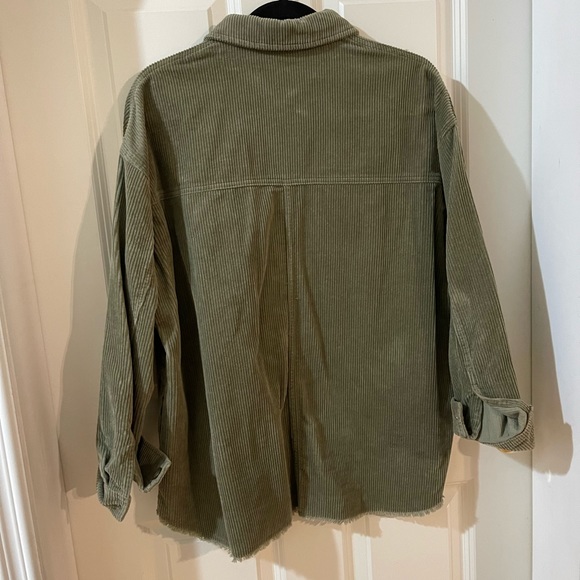 Zara corduroy jacket ; size s - Picture 2 of 2
